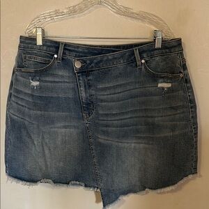 ARULA Blue Mini Skirt for Casual Night Out